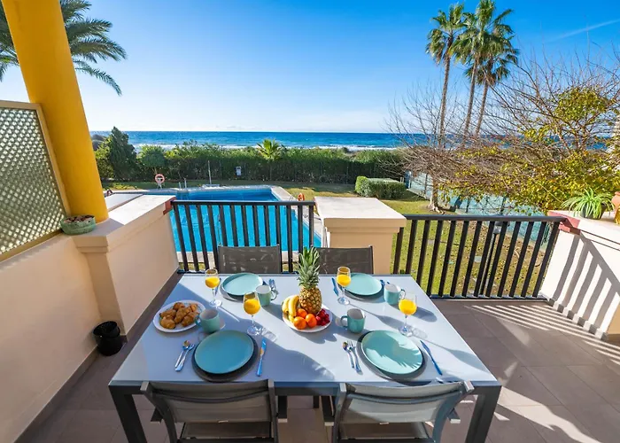 Oleholidays 811 Romana Playa Frente Al Mar Apartamento Marbella